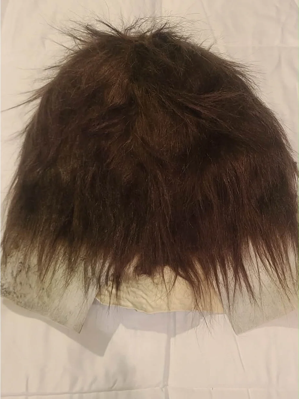 Distressed Horror Face Mask with Burn and Blood Details